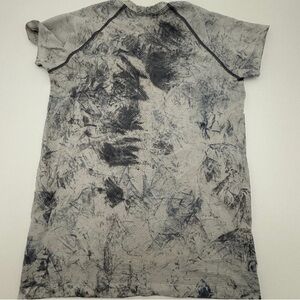 lululemon athletica Gray and Black Women's Top